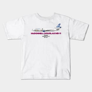 McDonnell Douglas MD-11 - Finnair "Moomins ver.2" Kids T-Shirt